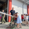 Kindergartenbesuch bei der Feuerwehr