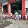 Kindergartenbesuch bei der Feuerwehr