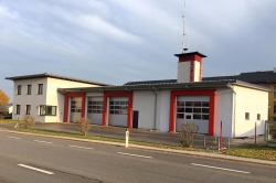 Das erweiterte Feuerwehrhaus